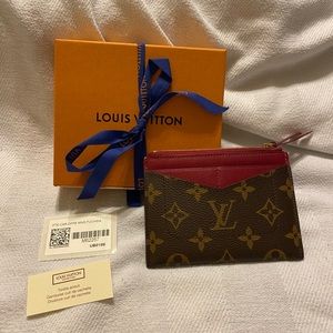 Louis Vuitton zipper card case